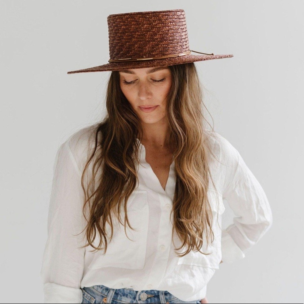 Gigi Pip CAPRI BRN-SHORT 059
STRAW FEDORA - BROWN